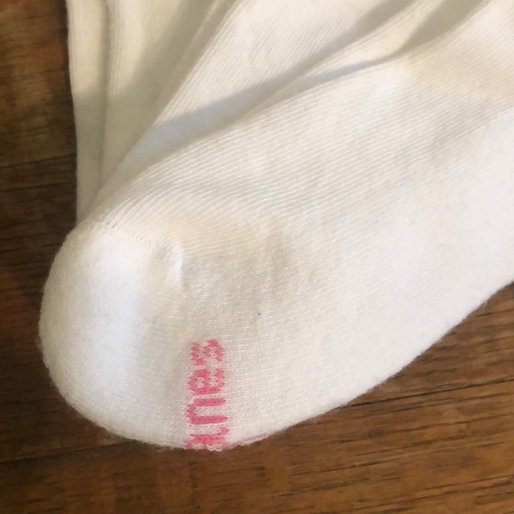 10 Pom Pom tennis socks - 6 black, 4 green NWOT - Picture 3 of 3
